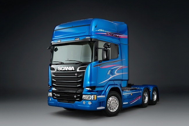 Scania R Blue Stream Wsi Models 04-1146 Masstab 1/50 