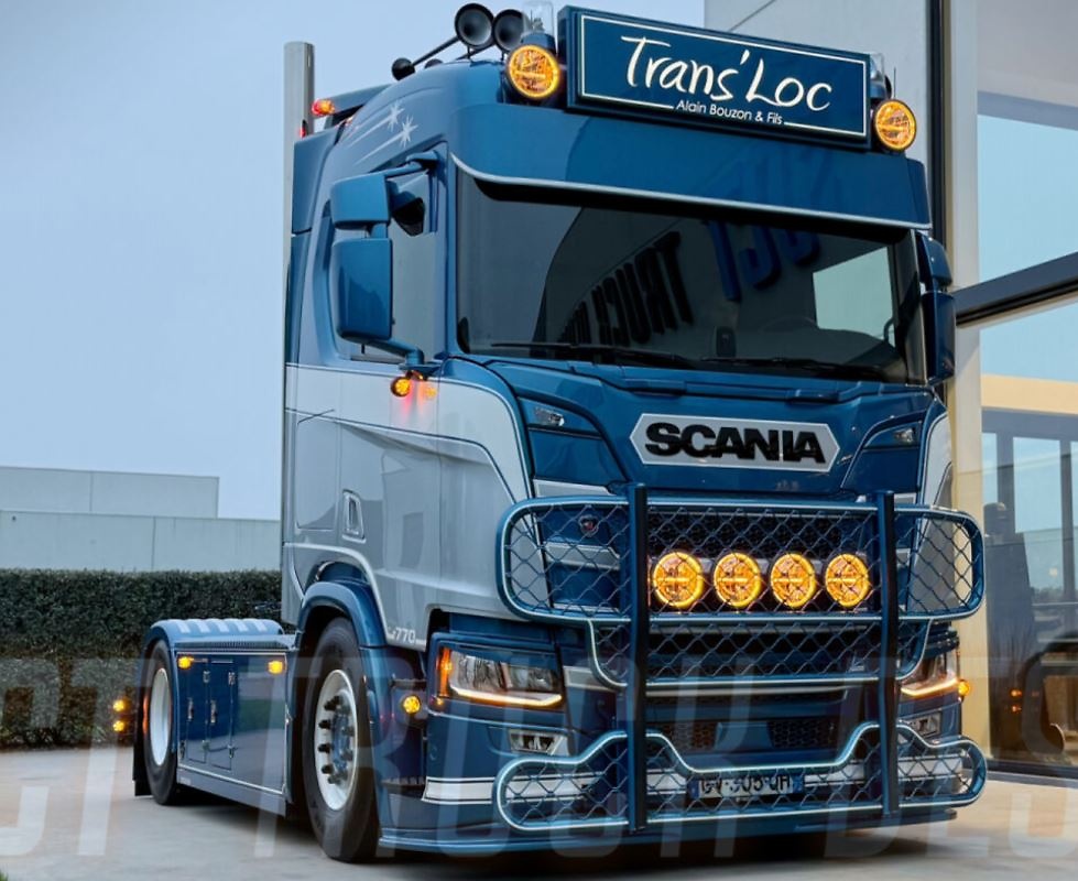 Scania R Normal CR20N 4x2 Trans loc Wsi Modelle 01-4950 Maßstab 1:50 