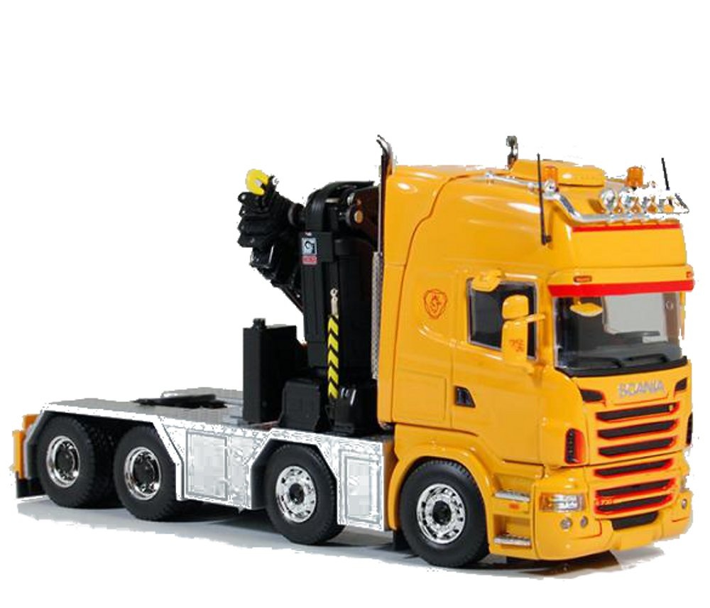 Scania R-Serie Topline 8x4 mit Hiab Ladekran, Tekno 1/50 62172 