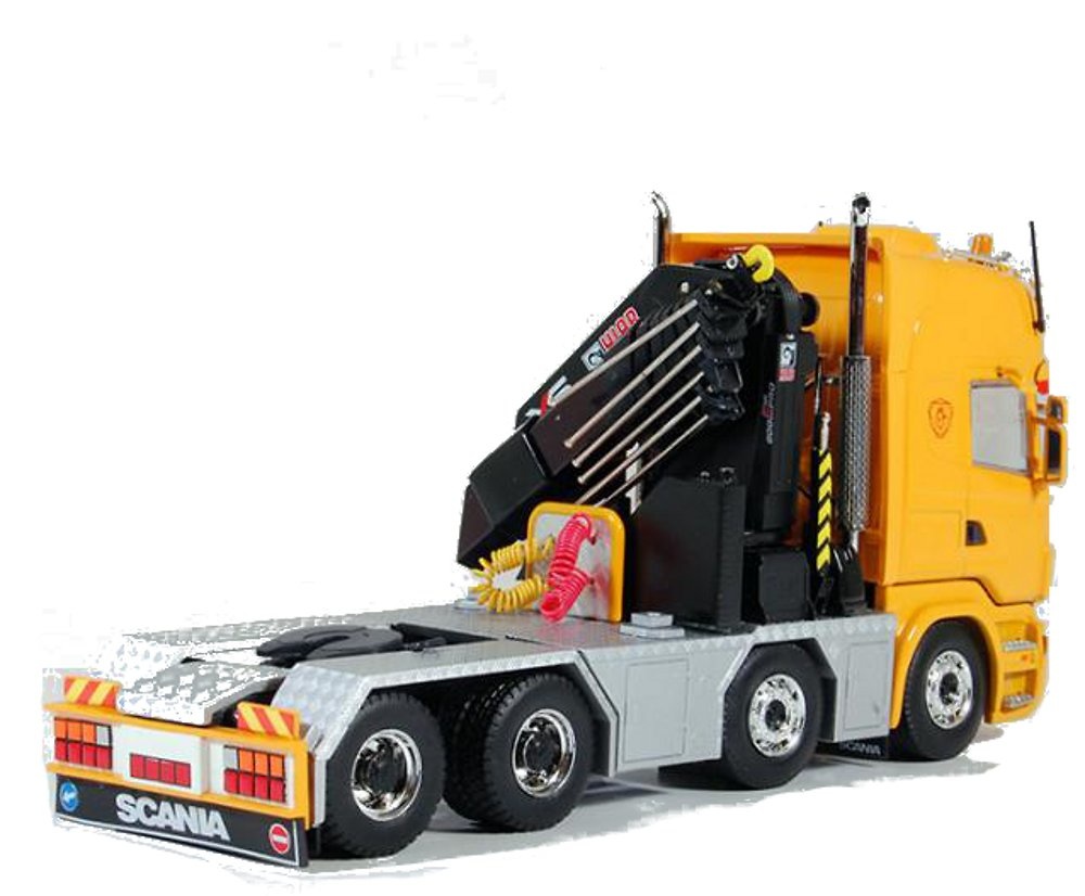 Scania R-Serie Topline 8x4 mit Hiab Ladekran, Tekno 1/50 62172 