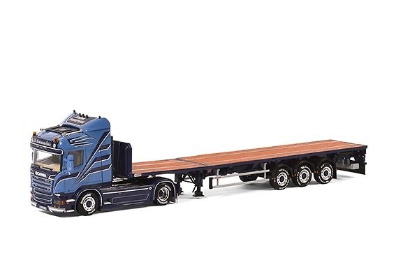 Scania R Streamline Highline Flachbettauflieger Wsi Models Maß­stab 1/50 