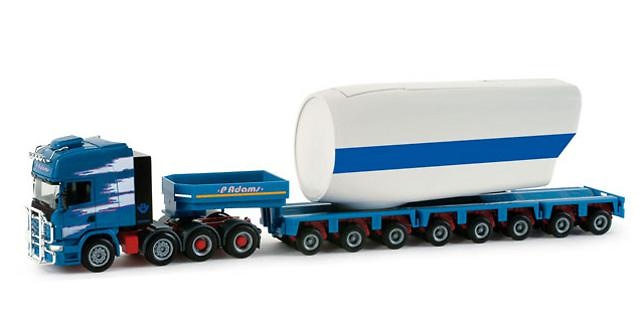 Scania R TL Schwerlast-Sattelzug mit Turbinengehäuse 