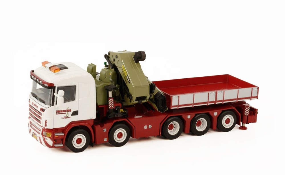 Scania R5 + Palfinger 150002 SH + Jib Jenniskens Wsi Models 01-3515 Maßstab 1/50 