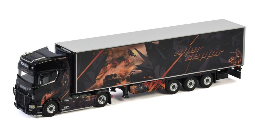 Scania S Highline + Trailer frigorifico kaiko transporte Wsi Models 3154 Maßstab 1/50 