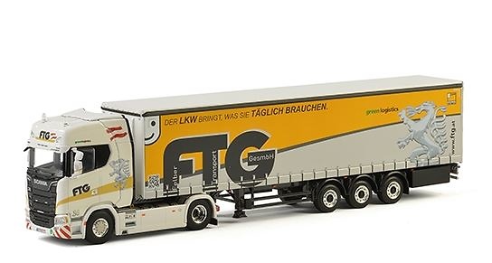 Scania S Highline CS20H FTG Felber - Wsi Models Masstab 1/50 