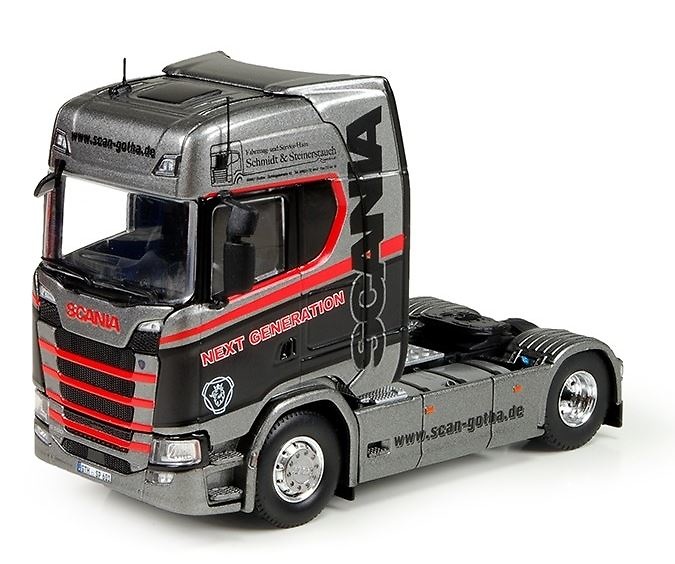 Scania S Highline Schmidt Steinerstauch Tekno 71358 Masstab 1/50 