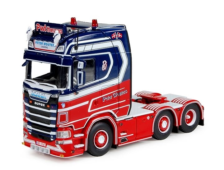 Scania S-serie Highline Peter Wouters Tekno 73949 Masstab 1/50 