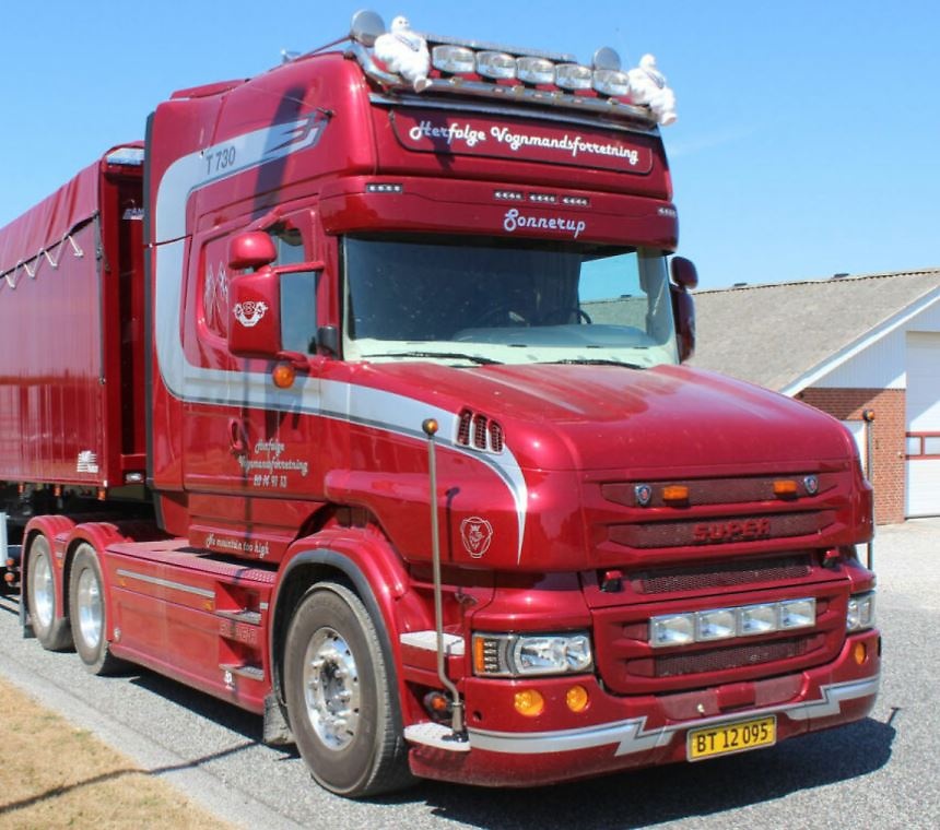 Scania T6 Torpedo Topline 6x2 Herfolge Vogmandsforretning Wsi Models 01-4685 Maßstab 1/50 