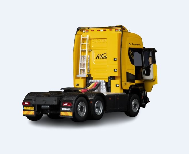 Scania XT 6x4 AVAS Hochdach-IMC-Modelle im Maßstab 1:50 