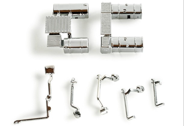 Sidepipes für LKW Herpa 052573 Maßstab 1/87 