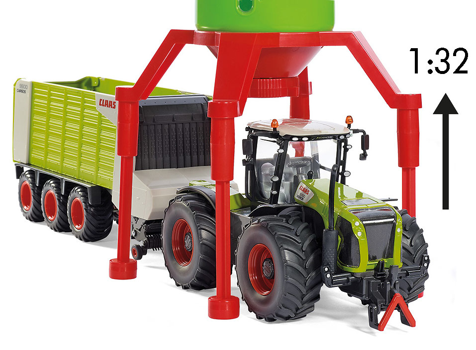 Standsilo Fassungsvermögen von 1,2 l Siku 5602 Traktor und Anhänger nicht im Angebot enthalten!!