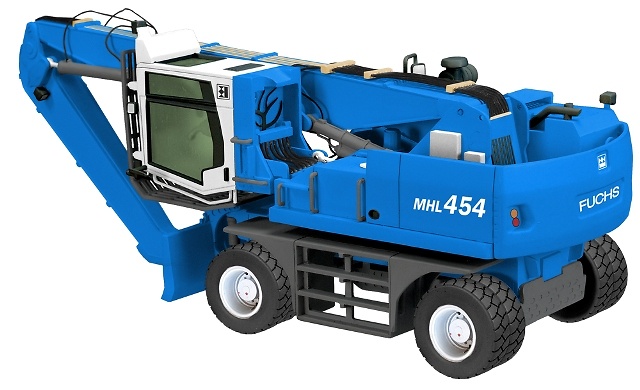 Terex Fuchs MHL454 Holzumschlag, Nzg 684 Masstab 1/50 