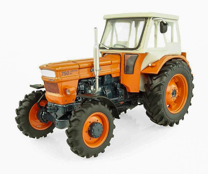 Traktor Fiat 750 Special DT 4WD Fritzmeier Kabine Universal Hobbies 5296 