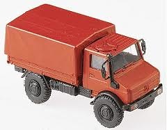 Unimog U 3000/4000 mit Plane Roco 4021 Masstab 1/87 