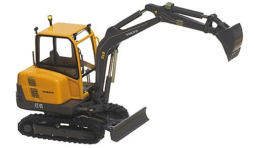 VOLVO EC45 Kettenbagger Motorart 1/50 