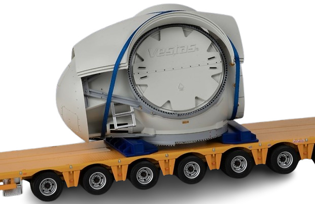 Vestas V112 Nabe mit Transportrahmen Imc Models 0208 Masstab 1/50 