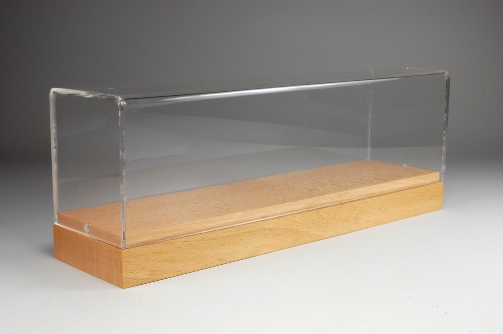 Vitrine Holz/Plexi - L: 385mm x B: 105mm Tekno 59578 escala 1/50 