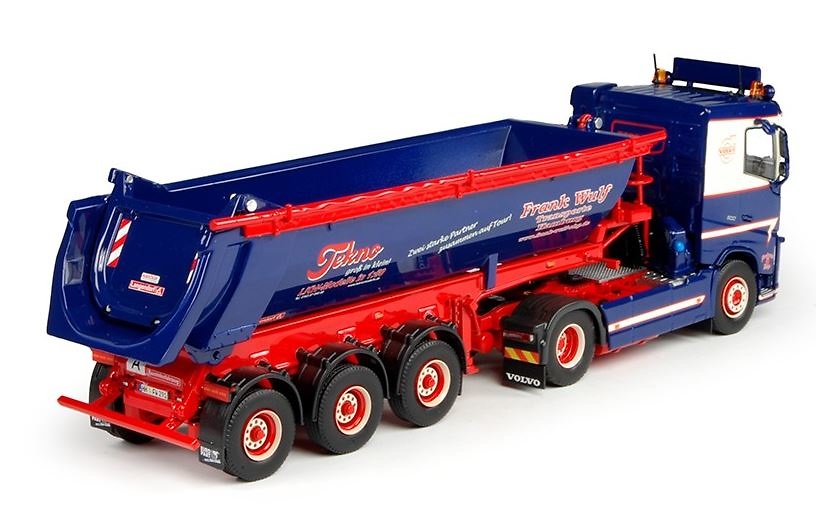 Volvo FH04 + 3 achs Kipper - Tekno 68599 Masstab 1/50 