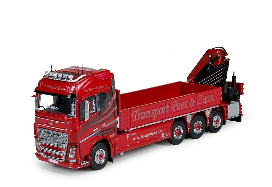 Volvo FH04 8x4 Poot en Zoon Tekno 72712 escala 1/50 