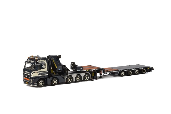 Volvo FH3 GL + Palfinger + tieflader Arjen Kandt Wsi Models 01-1793 