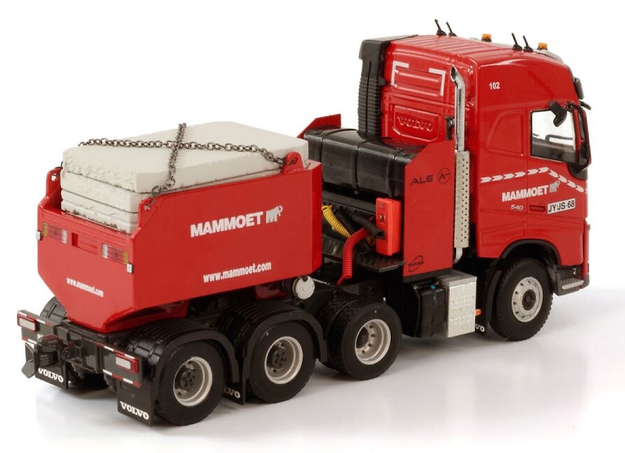 Volvo FH4 Globetrotter + Ballastbox + carga Mammoet Wsi Models 410282 Maßstab 1:50 