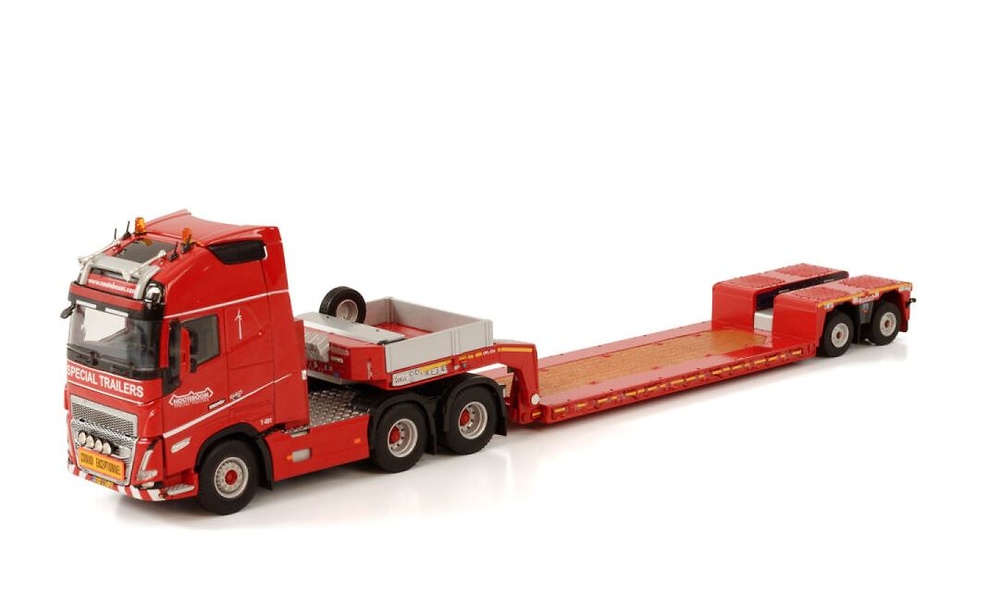 Volvo FH5 Globetrotter + Nooteboom trailer WSI Models 5927109 Maßstab 1/50 