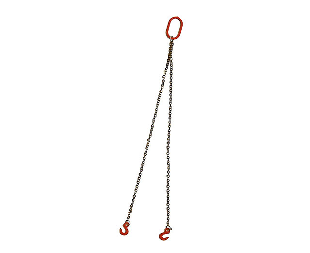 YC301-R two Chain Slings 6 cm - Red Ycc Models Masstab 1/50 