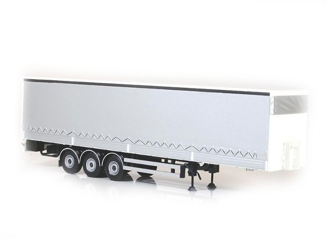 curtainsider trailer with dropsides, Tekno 1/50 