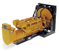 Cat 3516B Stromaggregate Diecast Masters 85100C Masstab 1/25