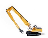 Liebherr Raupenbagger Litronic R954 longfront Herpa 152006 Masstab 1/87