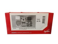MB Actros LH 08 Fahrerhaus ohne Windleitbleche und Dachspoiler (inkl. Spiegel)Inhalt: 2 Stück Herpa 1/87 