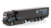 Scania 4 Topline + Kühlauflieger FH Trans Wsi Models 01-4640 Maßstab 1:50