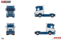 Scania R Normal CR20N 4x2 Trans loc Wsi Modelle 01-4950 Maßstab 1:50