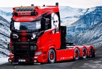 Scania S Serie 8X4 The Godfather Tapani Imc Models 32-0262 Maßstab 1:50