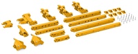 Scheuerle InterCombi Satzteile - Gelb Wsi Models B.V. 04-2161 Maßstab 1/50