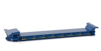 Scheuerle InterCombi ausziehbare Plattform Blau Wsi Models B.V. 04-2183 Maßstab 1:50