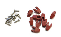 Seilkupplungs-Set rot - 10 Stück - Ycc Models yc621-2 Masstab 1/50