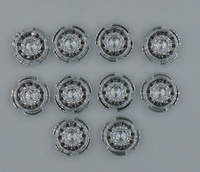 Supersingle front rim chrome (10pcs) - Tekno 78452 Masstab 1/50