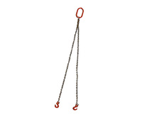 YC301-R two Chain Slings 4 cm - Red Ycc Models Masstab 1/50