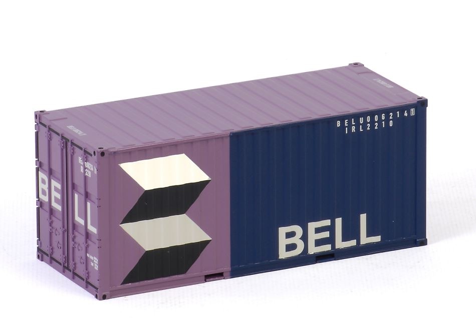 20 foot container Bell Wsi Models 04-2101 1/50 scale 