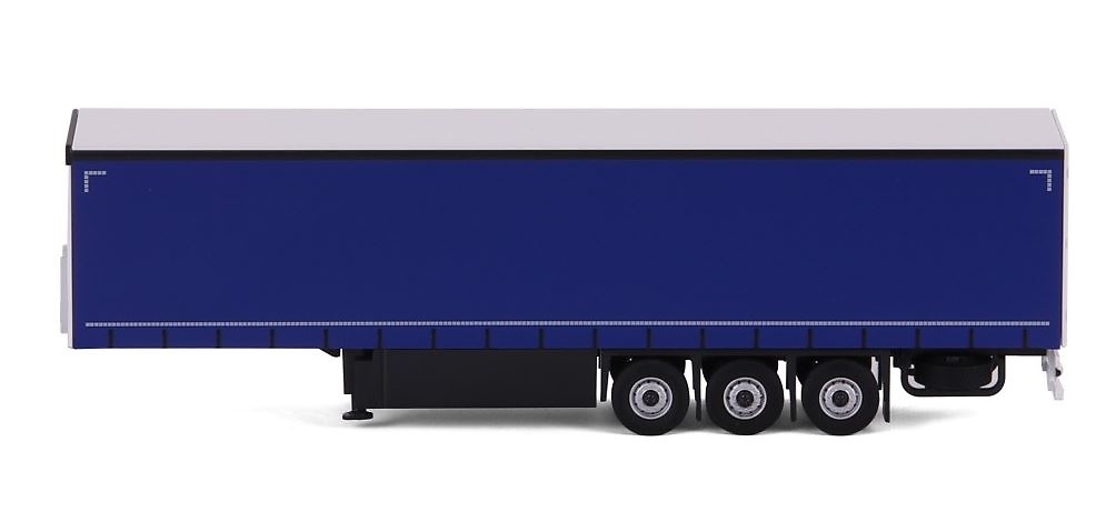 3-axle tautliner semi-trailer with tarpaulin - Cavallino 22-1204 scale 1/50 