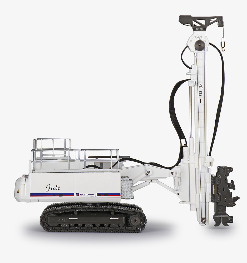 Abi Tm 13/16 SL Mobilram en base SR 30 T Eurovia Conrad Modelle 2516 escala 1/50 