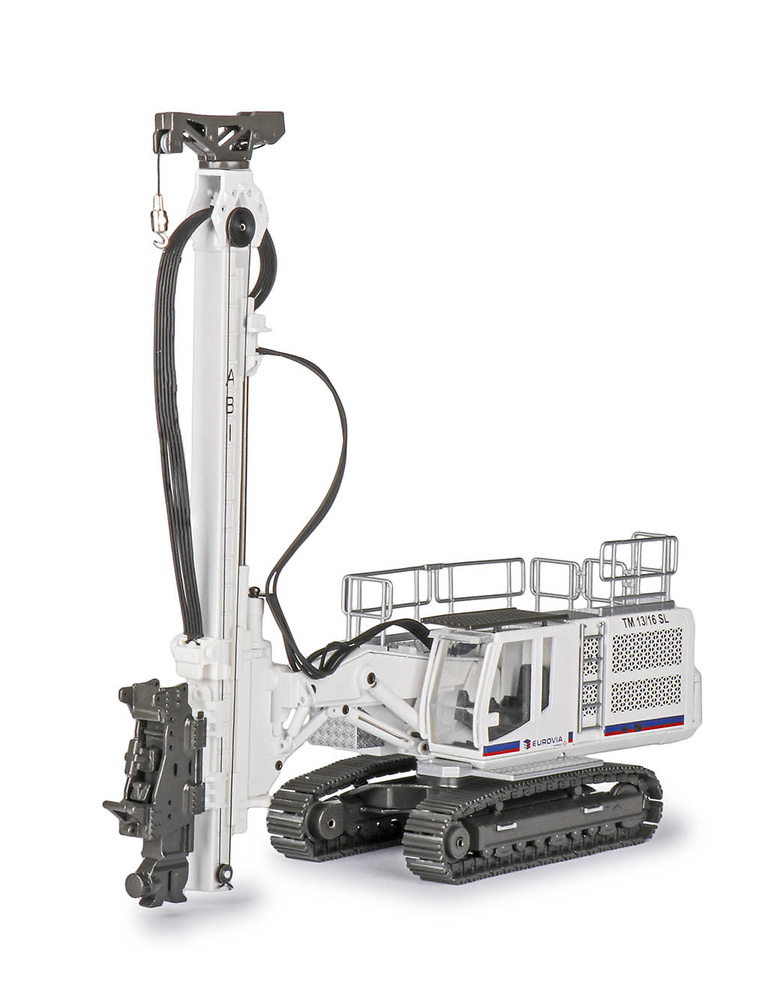 Abi Tm 13/16 SL Mobilram en base SR 30 T Eurovia Conrad Modelle 2516 escala 1/50 