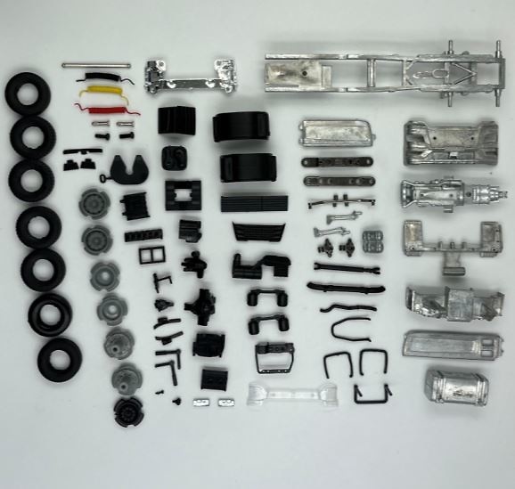 Assembly kit Man tgx gx 4x2 Tekno 86404 scale 1/50 