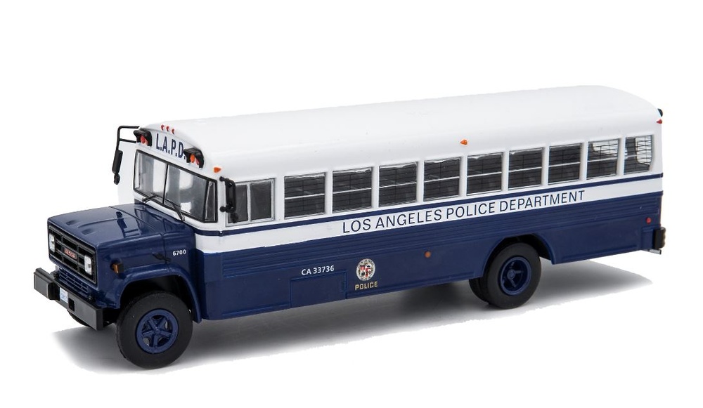 Auobus Gmc 6000 LAPD Policia Los Angeles - Ixo Models 1/43 