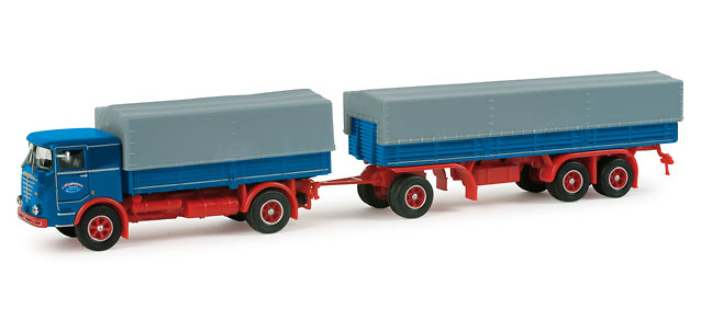 Büssing LU 11/16 set with trailer, Herpa 158459 