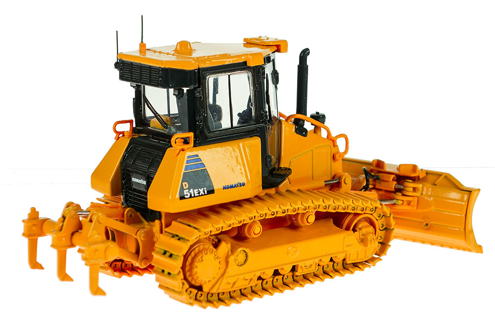 Bulldozer sobre orugas Komatsu D51EXi First Gear 3291 escala 1/50 