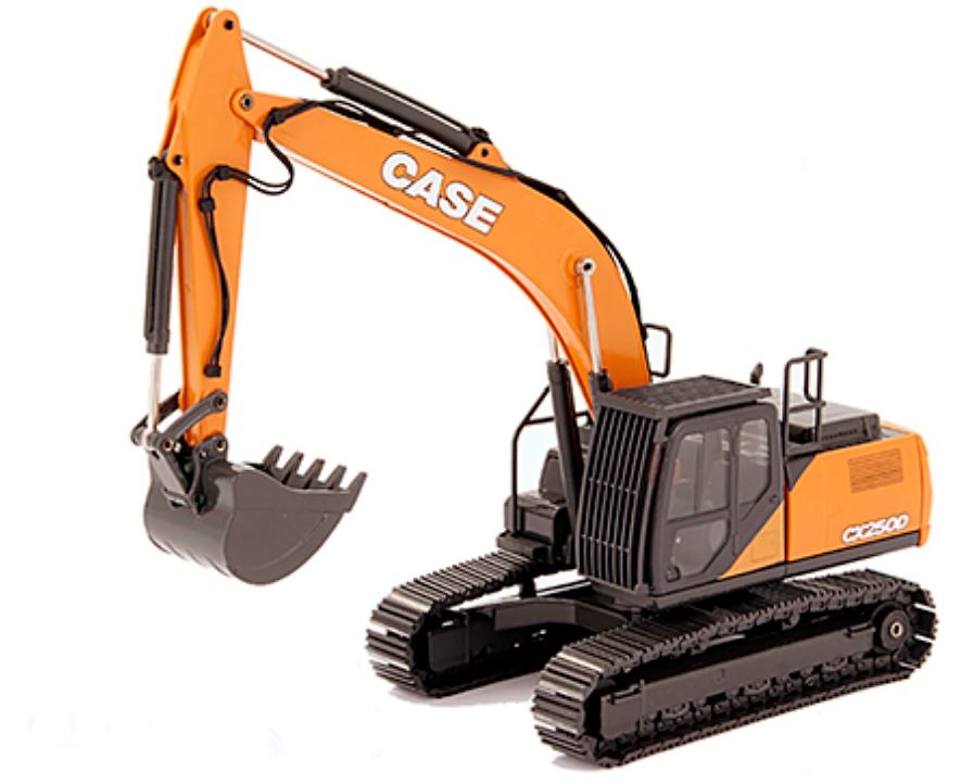 Case CX250D excavadora, Conrad Modelle 2202/07 escala 1/50 