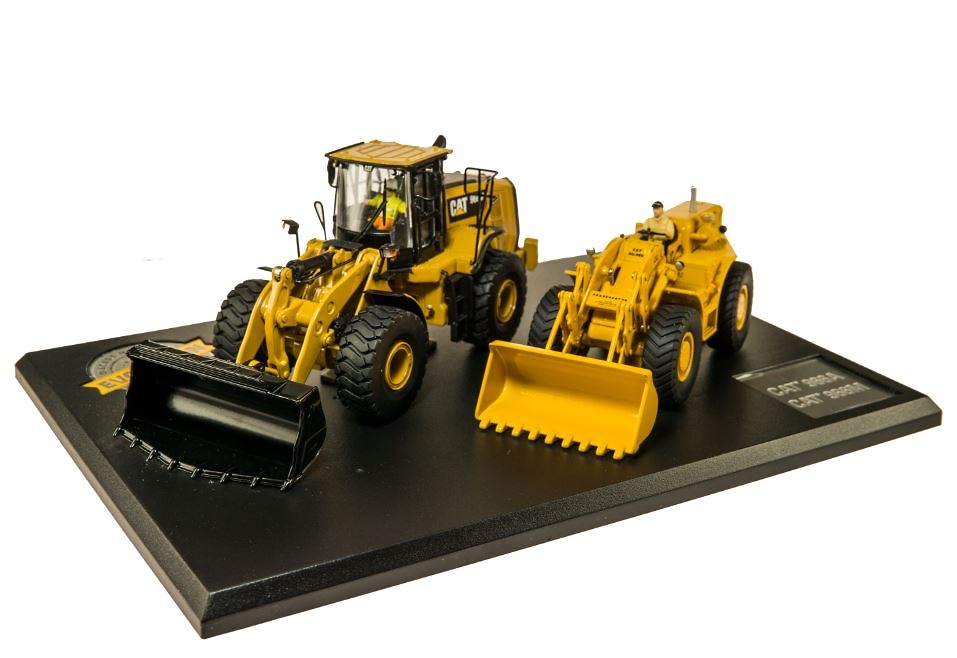 Cat evolution serie Cat 966A + Cat 966M Diecast Masters 85558 