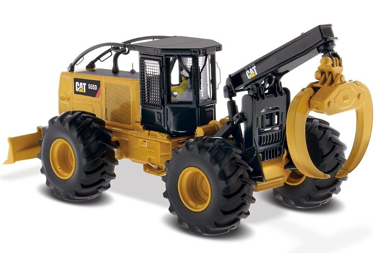 Caterpillar Cat 555D Skidder Diecast Masters 85932 scale 1/50 